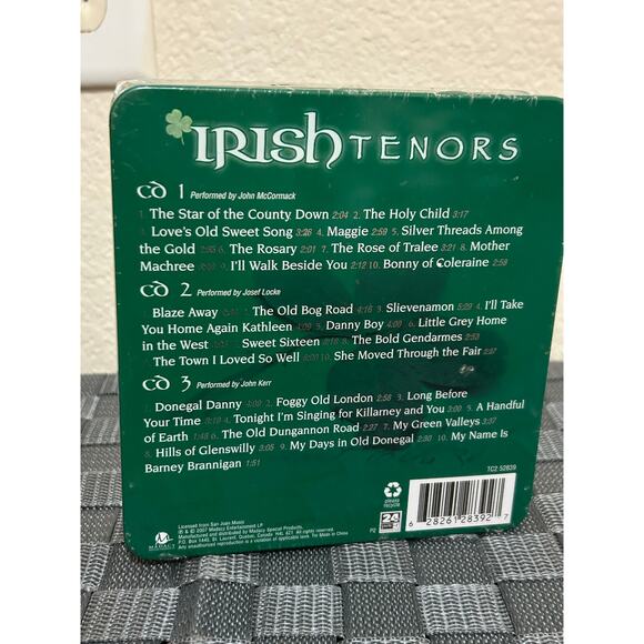 NEW Irish Tenors CD's 3 Disks 30 Songs Total Music Green Metal Case 2007 SEALED - Picture 6 of 8